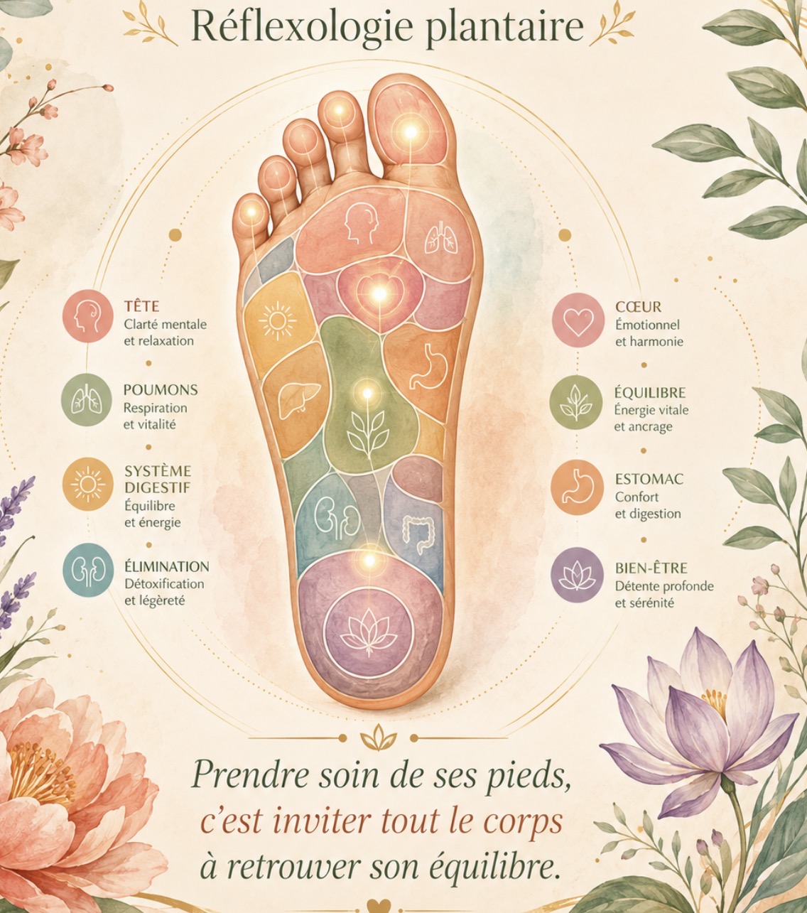 Reflexologie plantaire