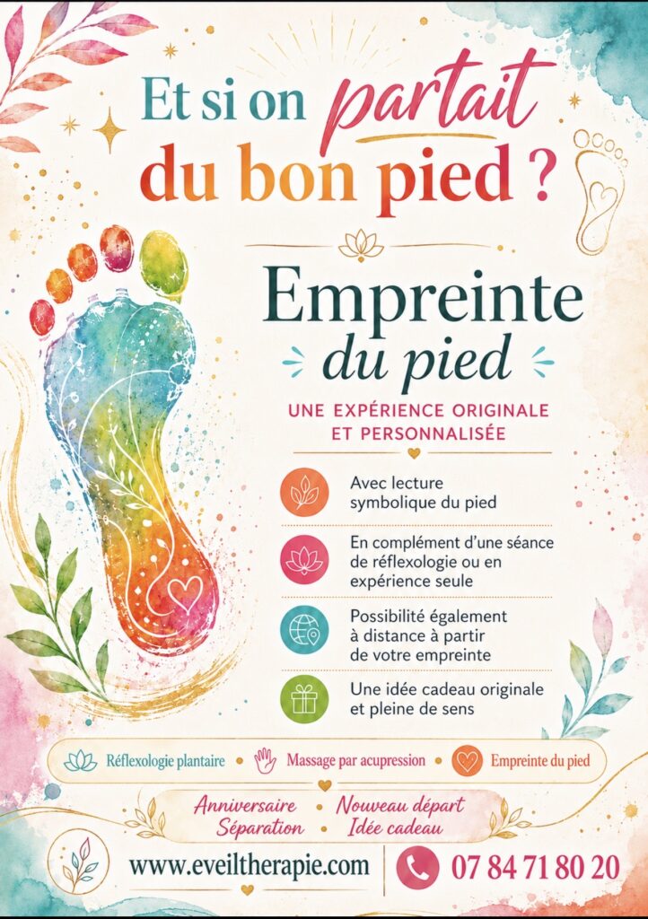 empreinte du pied
